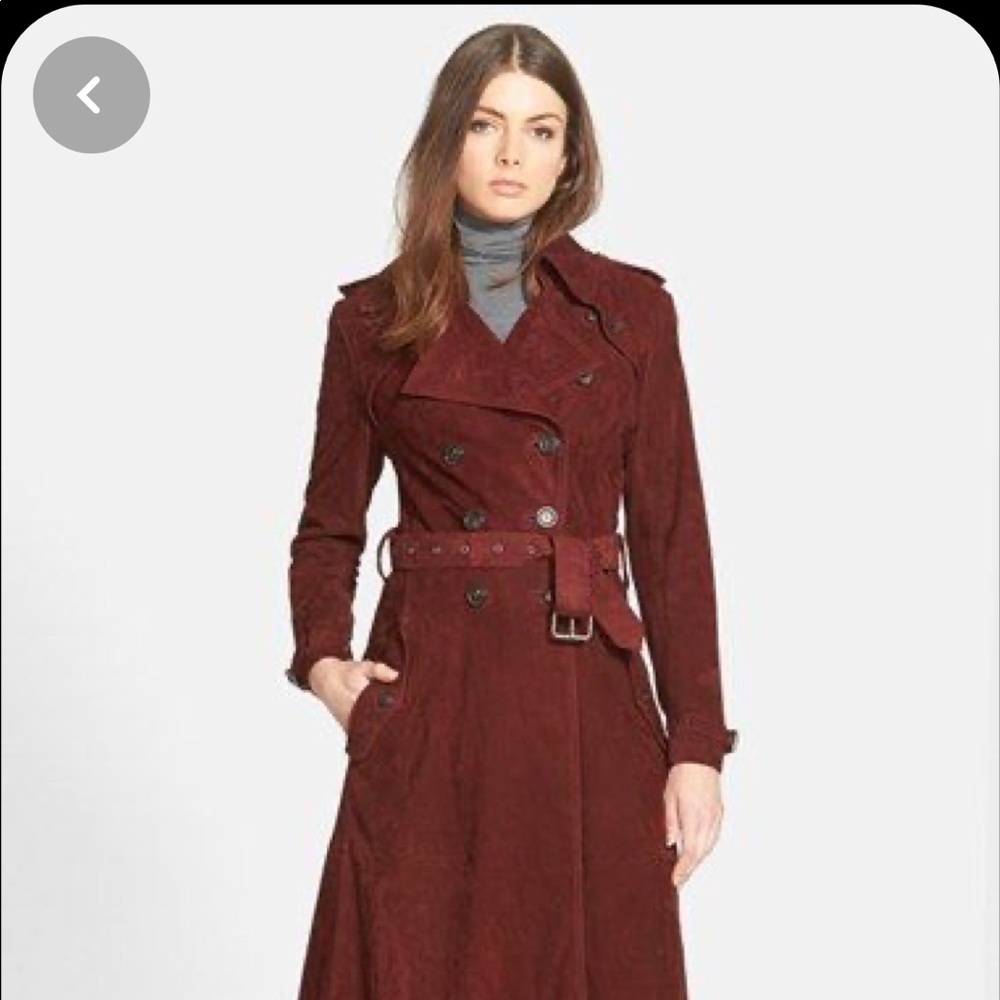 Rebecca Minkoff Suede Leather Jacket size XS.